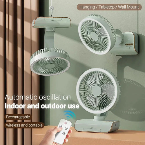4000mAh Portable Air Conditioner Fan – Multi-Mode Silent Cooling Fan for Home & Camping | Bowlift