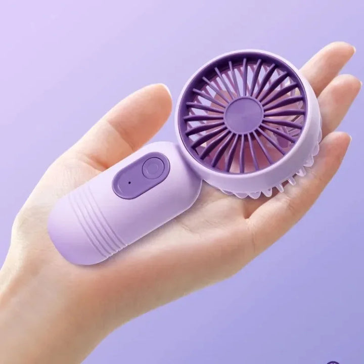 Mini Portable USB Fan – 3-Speed Handheld Cooling for Office, Travel & Camping | Bowlift