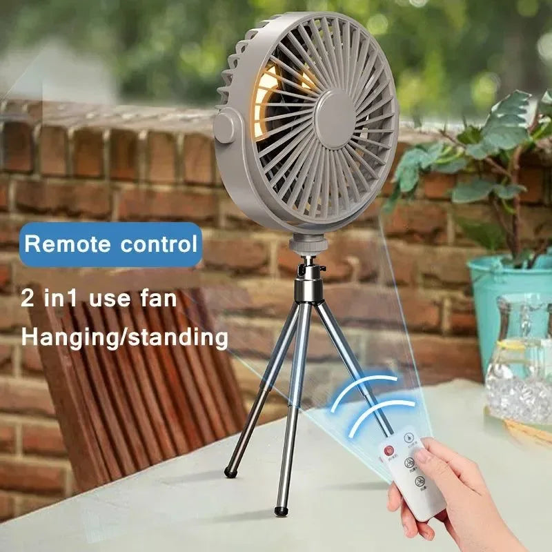 Multifunction Home Outdoor Camping Ceiling Fan | Bowlift