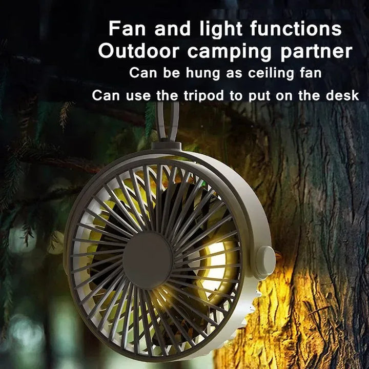 Multifunction Home Outdoor Camping Ceiling Fan | Bowlift