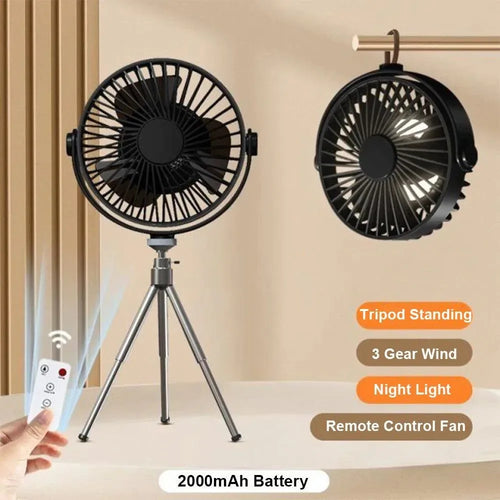 Multifunction Home Outdoor Camping Ceiling Fan | Bowlift