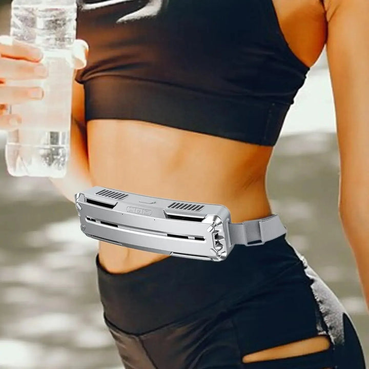 Portable Ice Waist Belt Fan - Air Conditioner Fan for Home, Camping, Climbing | Bowlift