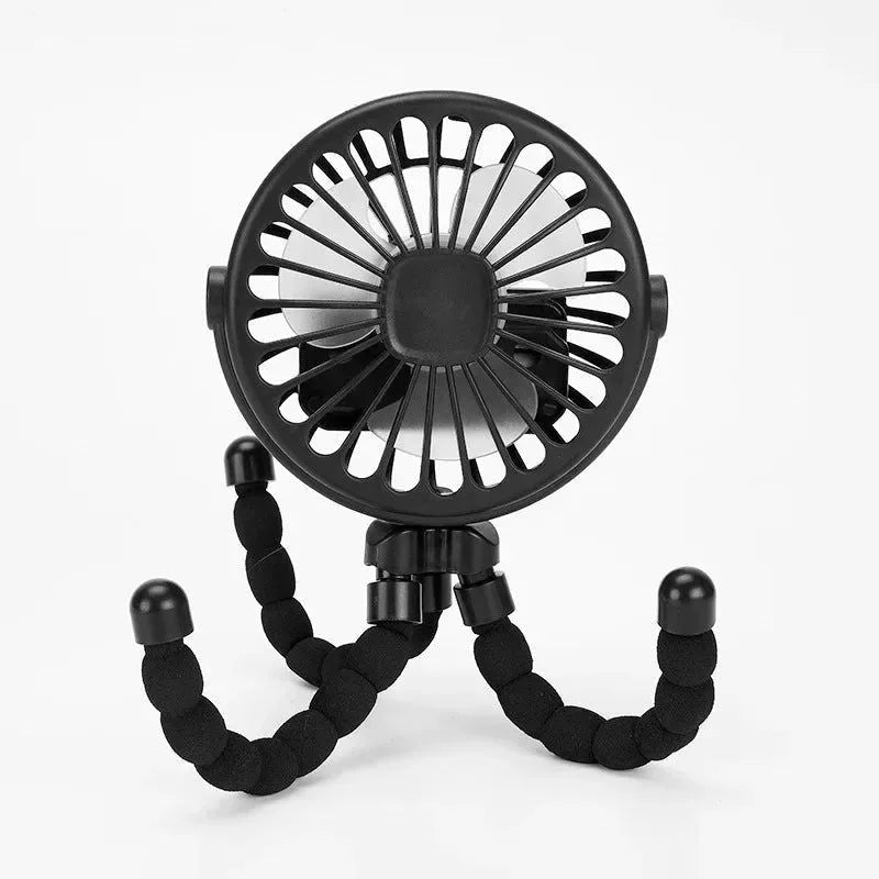 Portable Octopus Fan – Flexible, Multi-Use USB Fan for Travel, Office & Camping | Bowlift