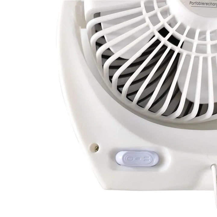 Solar Powered Camping Fan with USB - Portable Solar Fan for Outdoor Camping, Hiking, Fishing, Travel | Bowlift