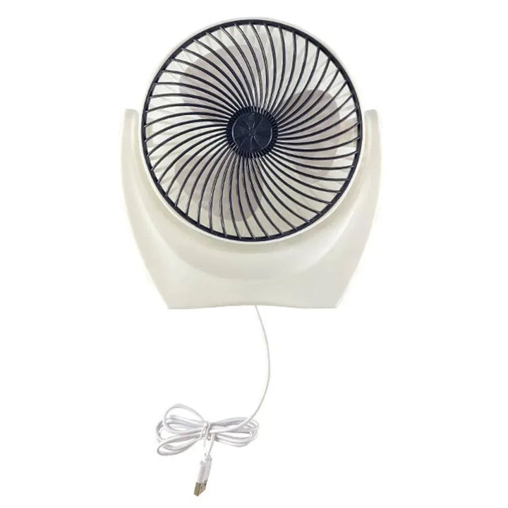 Solar Powered Camping Fan with USB - Portable Solar Fan for Outdoor Camping, Hiking, Fishing, Travel | Bowlift
