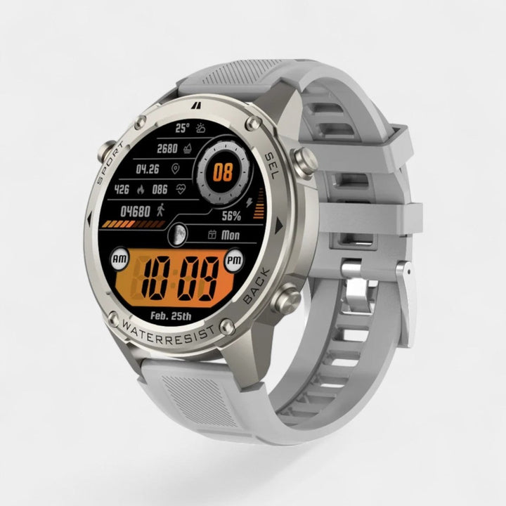 BowLift | TrekSight X – Rugged Smartwatch with GPS and Health Tracking