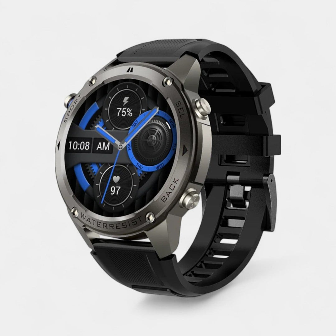 BowLift | TrekSight X – Rugged Smartwatch with GPS & Health Monitoring