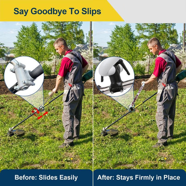 BowLift | TRIMFORT – Ergonomic String Trimmer Handle Extension for Enhanced Comfort