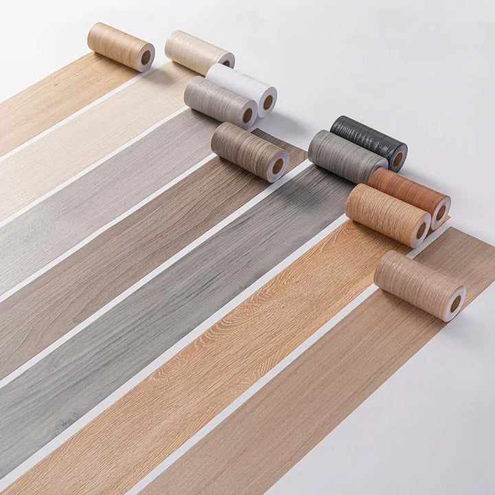 BowLift | CasaForm Premium Skirting Trim | Durable PVC wood grain wall base stickers for modern decoration