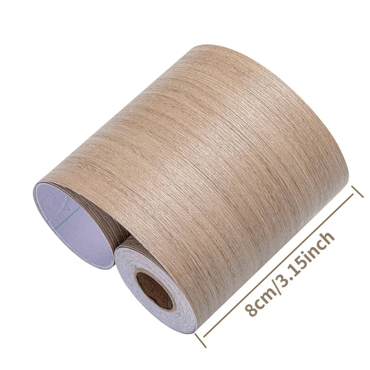BowLift | CasaForm Premium Skirting Trim | Durable PVC wood grain wall base stickers for modern decoration
