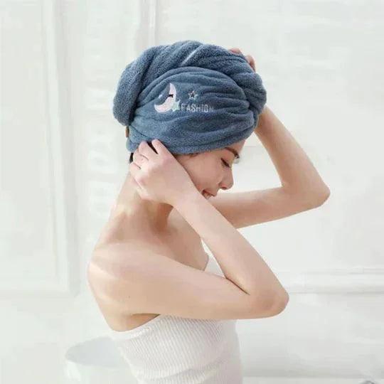 BowLift | Microfiber Hair Towel with Adjustable Closure