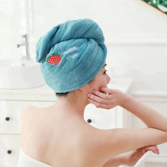 BowLift | Microfiber Hair Towel with Adjustable Closure