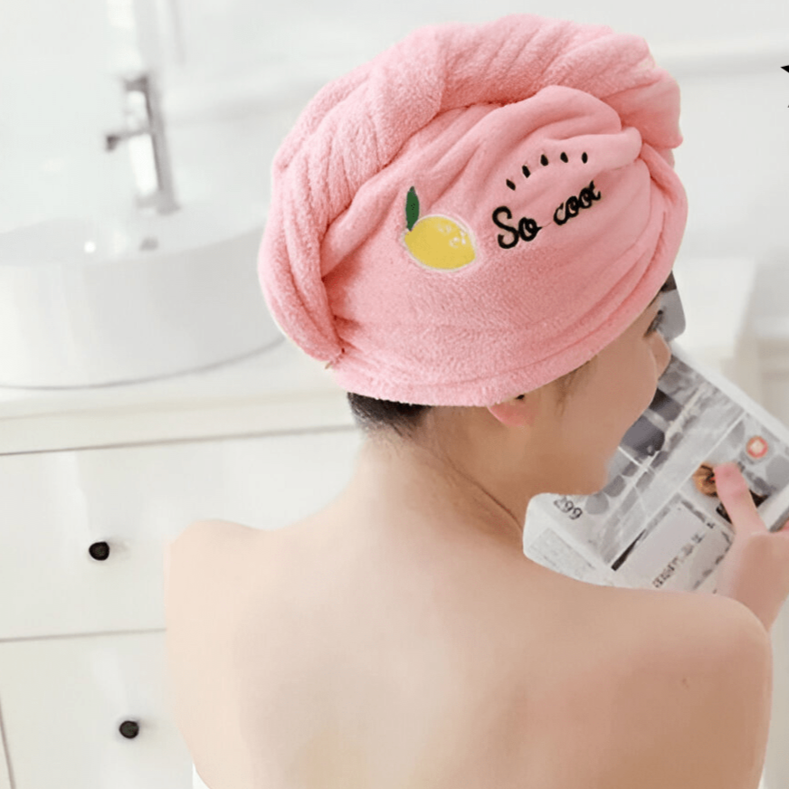 BowLift | Microfiber Hair Drying Towel for All Hair Types