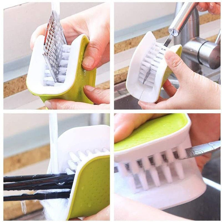 BowLift | U-Shaped Knife and Cutlery Cleaner Brush