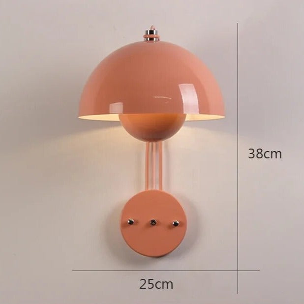 Modern LED Wall Lamp with Mushroom | Stylish Night Light for Bedrooms & Living Rooms | Bowlift