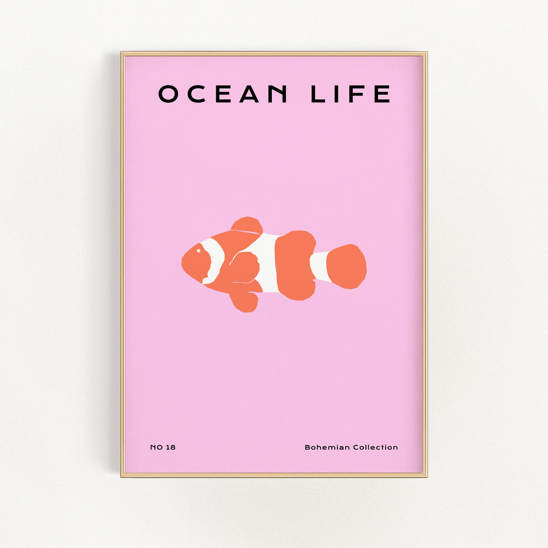 Ocean Life No. 18 - Golden Fish | Bowlift