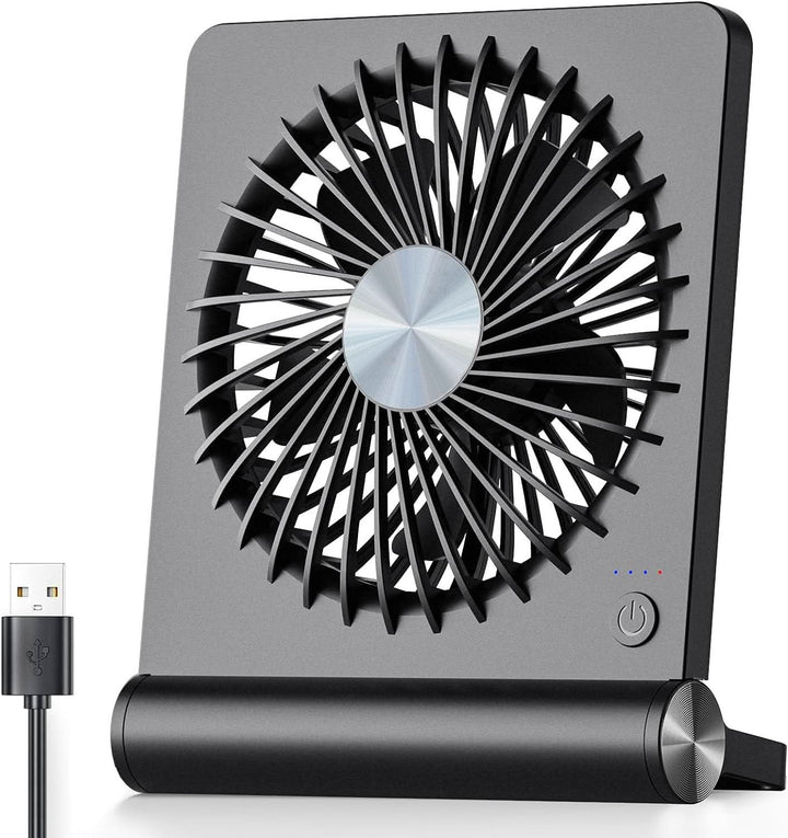 BowLift | Quiet Compact Desk Fan for Home Office