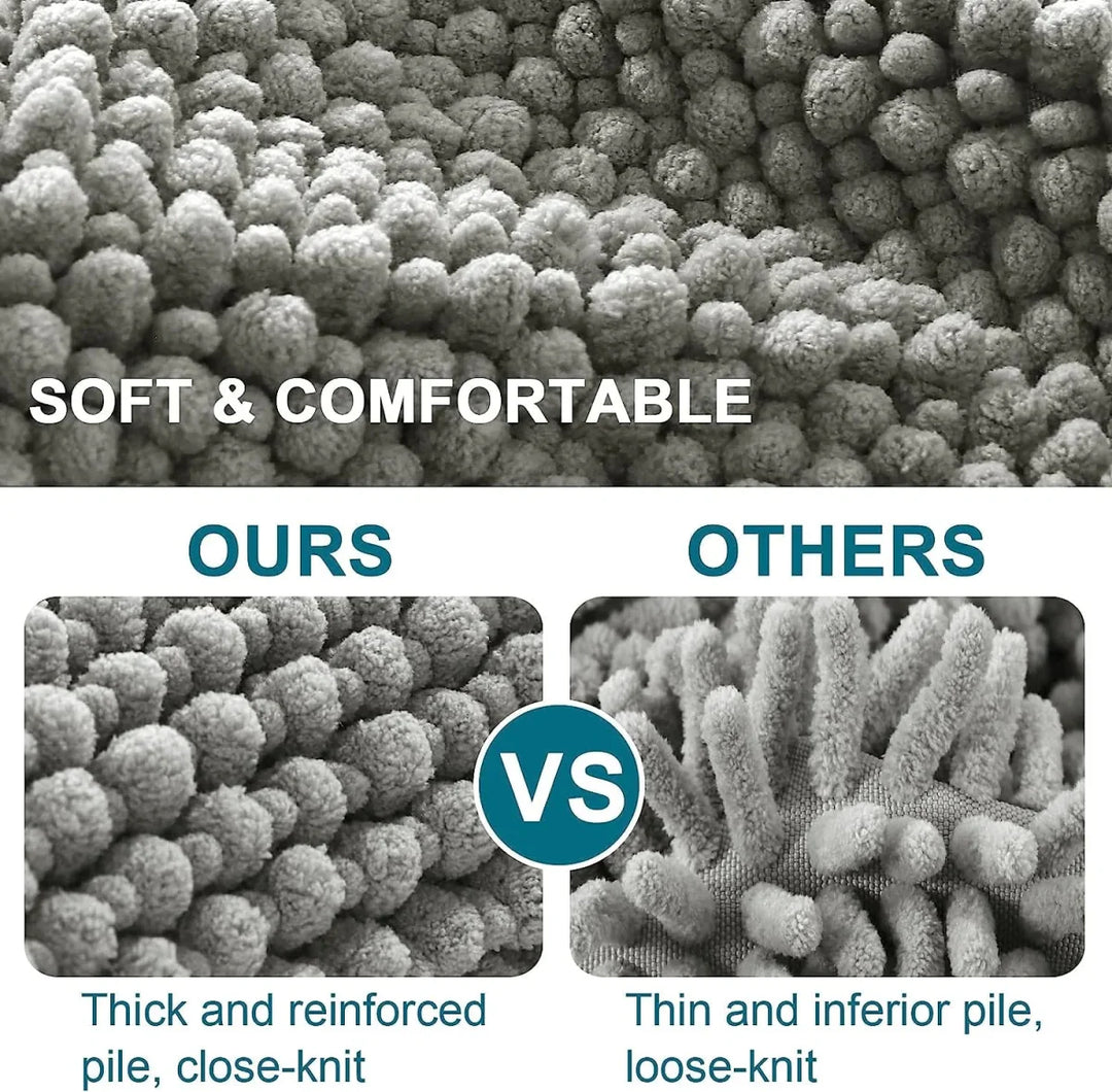 BowLift | ULTRASOFT BATHMAT – Soft Microfiber Bathroom Mat with Anti-Skid Design