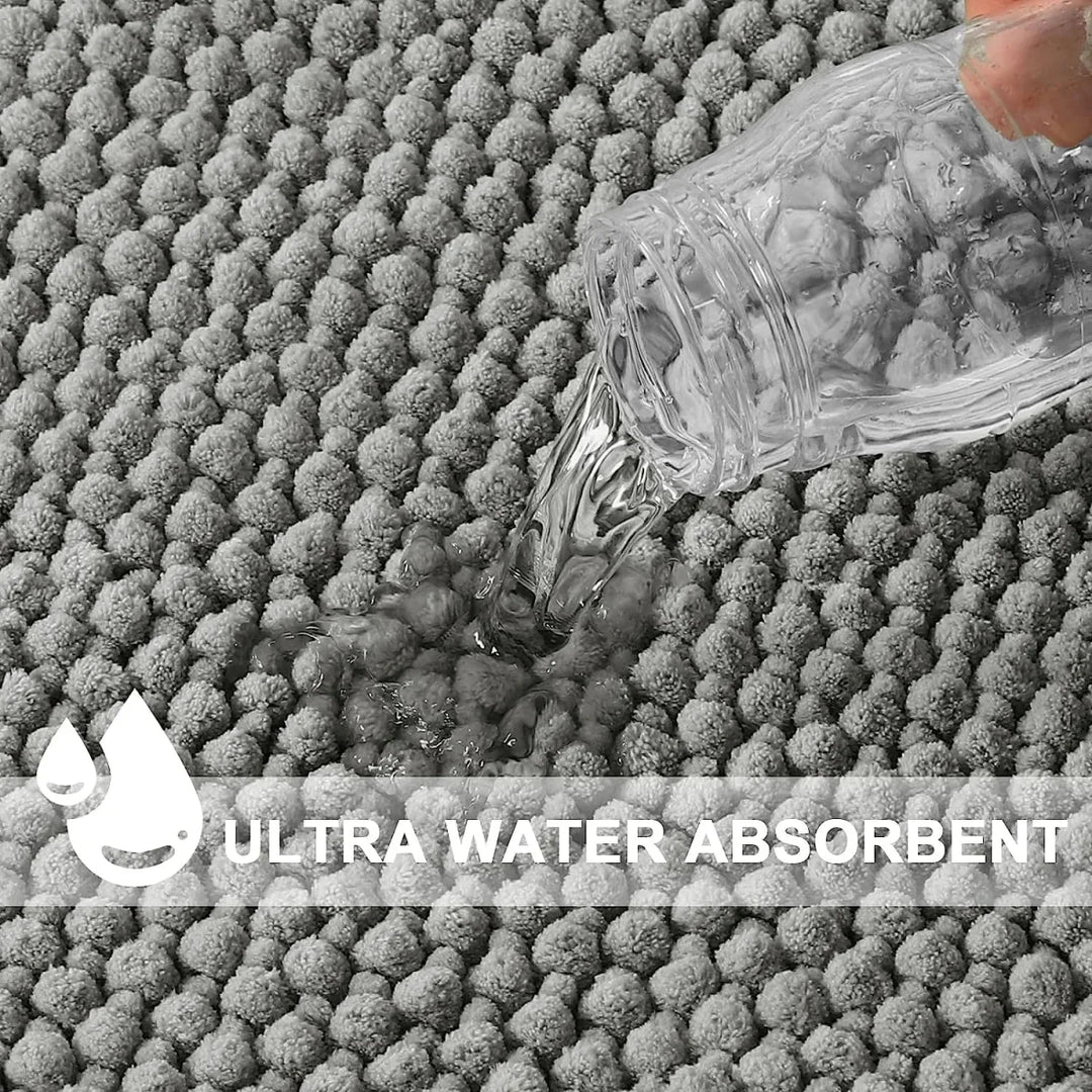 BowLift | ULTRASOFT BATHMAT – Soft Microfiber Bathroom Mat with Anti-Skid Design