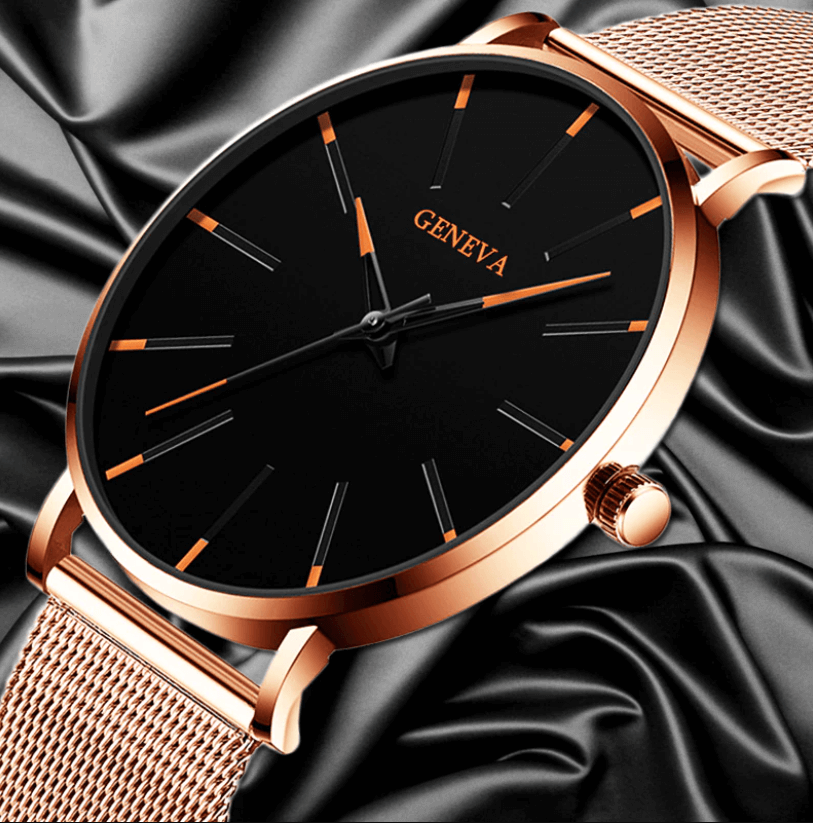BowLift | Men's Ultra-Thin Business Watch – Sleek, Minimalist & Timeless Style