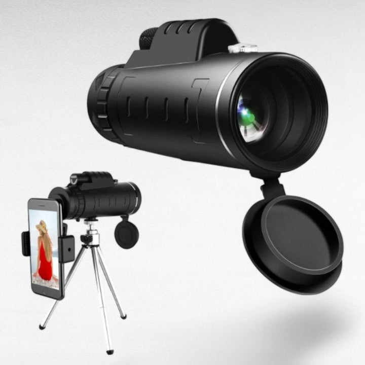 BowLift | UltraZoom Pro HD Monocular | Waterproof, BAK-4 Prism & Ideal for Stargazing and Wildlife Observation