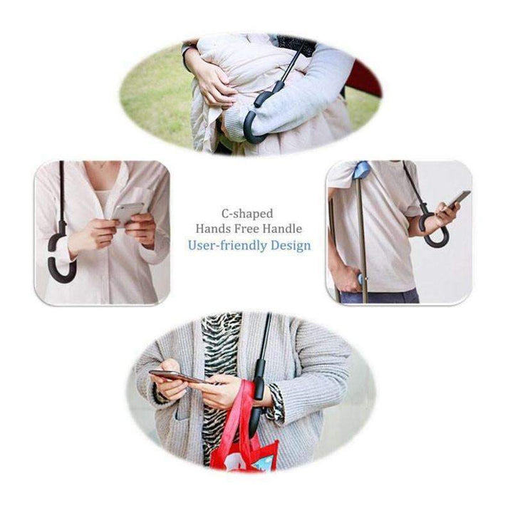 BowLift | Double-Layer Hands-Free Inverted Umbrella