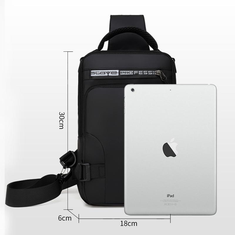 Shoulder bag with USB charger | Bowlift