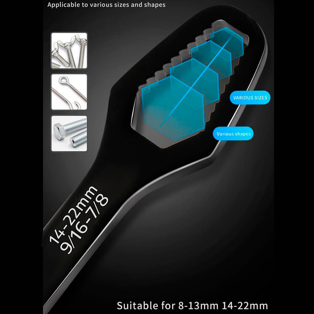 Adjustable 8-22 mm Universal Wrench | Bowlift