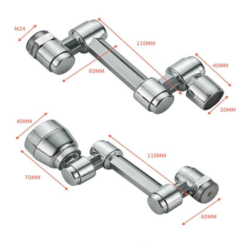 BowLift | 1080° Rotating Faucet Attachment for Kitchen Sink