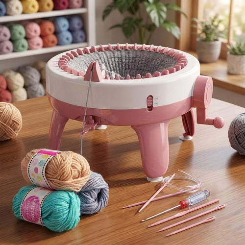 Spin Circle DIY Hand Knitting Machine | Bowlift