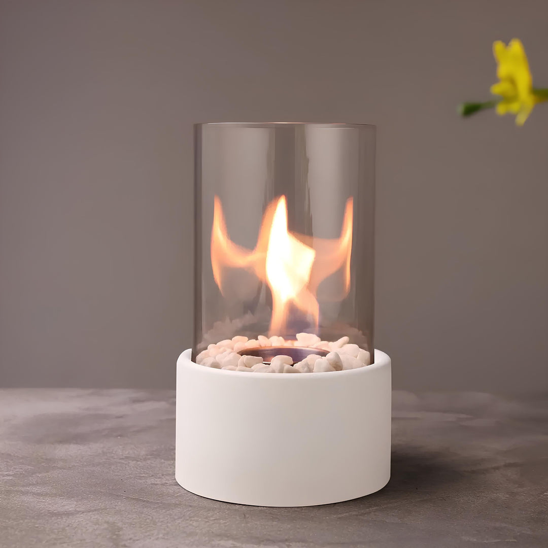 Classic Oil Lamp with Open Flame - Lumora | Bowlift