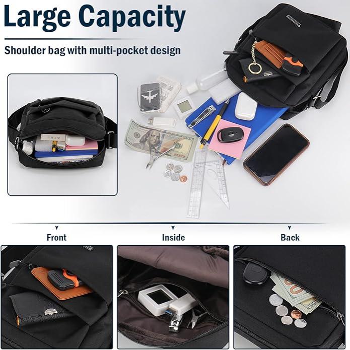 BowLift | URBANGUARD – Waterproof Men’s Shoulder Bag with Anti-Theft Design