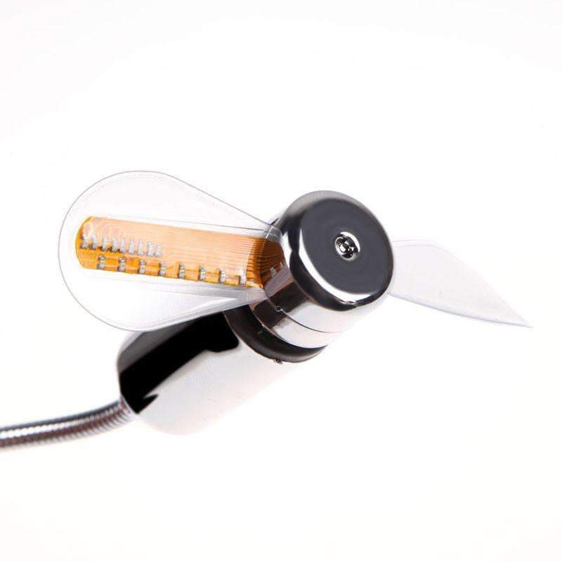 BowLift | Mini LED Light USB Fan Clock High Quality