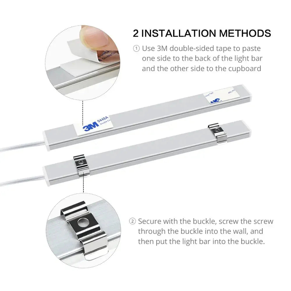 USB LED Bar Light Strip 5V Hand Scan Motion Sensor Kitchen Lamp | Bowlift