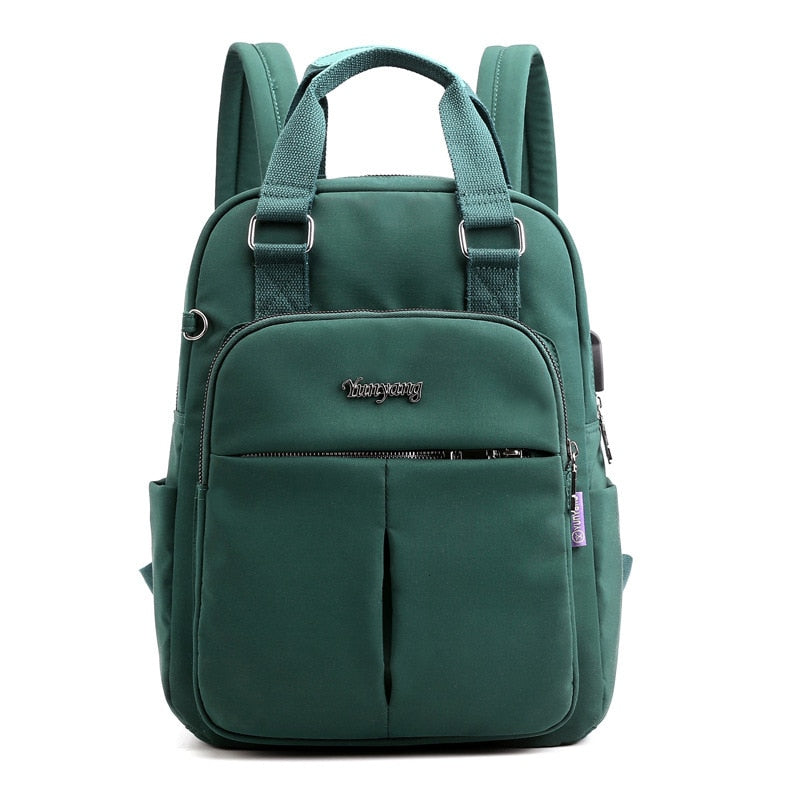 Water-Resistant USB Charging Anti-Theft Backpack – Multi-Compartment Design | Bowlift