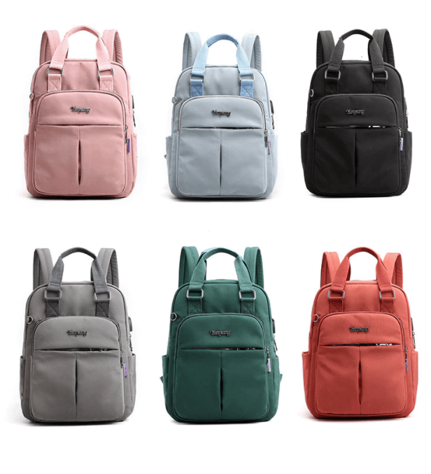 Water-Resistant USB Charging Anti-Theft Backpack – Multi-Compartment Design | Bowlift