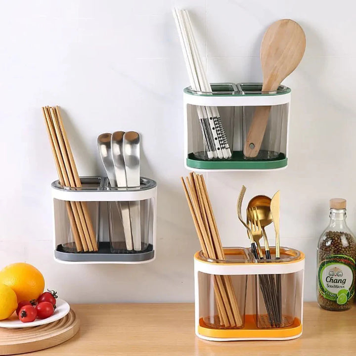 Utensil Holder Cutlery Drainer Kitchen Storage Dish Drainer Rack | Bowlift