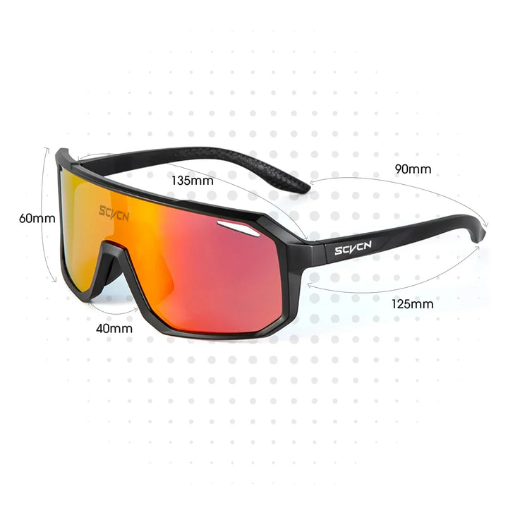 BowLift | UV400 Mountain Bike Sunglasses - UVProtect