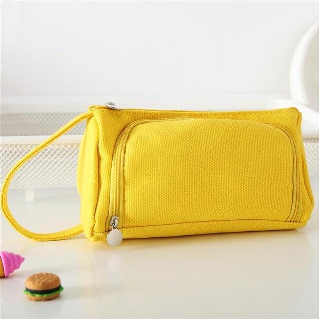 BowLift | IcoolGadgets Super Pencil Case Kawaii Large Capacity Pencilcase School Pen Case Supplies Pencil Bag School Box Pencils Pouch Stationery