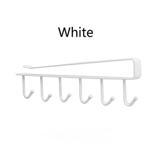 BowLift | Home seamless kitchen storage rack nail free hanging wrought iron wardrobe hook kitchen organizer ZP01261501