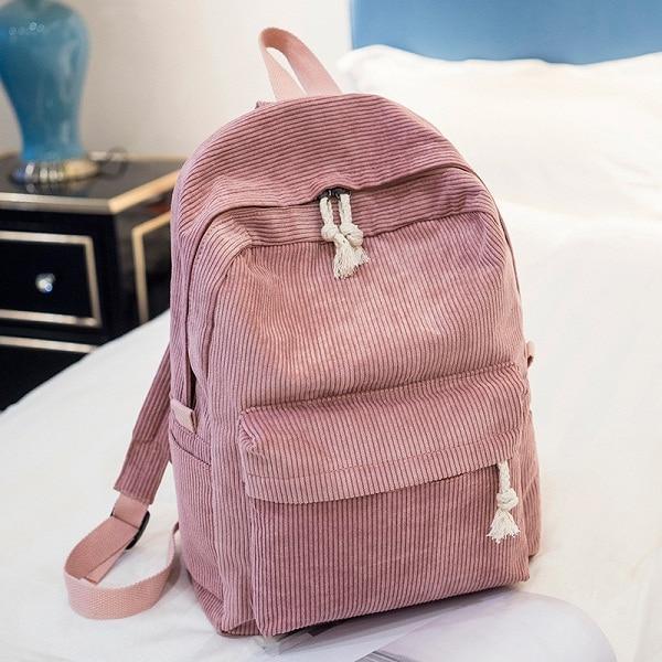 BowLift | Pastel Corduroy Backpack
