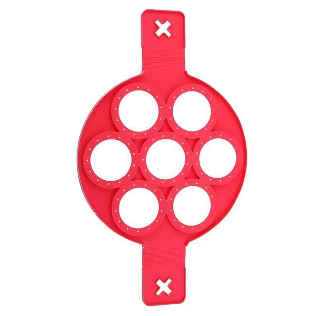 BowLift | Pancake Maker Nonstick Cooking Tool Round Heart Pancake Maker Egg Cooker Pan Flip Eggs Mold Kitchen Baking Accessories