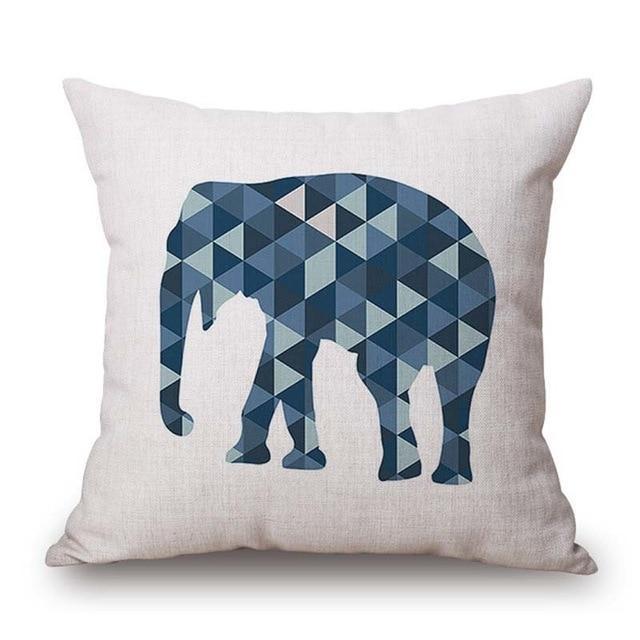 BowLift | Geometric Animal Cushion Cover