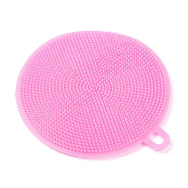 BowLift | IcoolGadget Multifunction Silicone Dish Bowl Scouring Pad Magic Wash Brushes Kitchen Pot Cleaning Washing Tool Kitchen Cleaning Brush