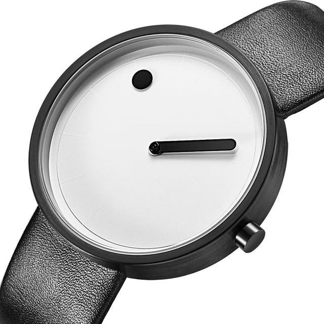 BowLift | IcoolGadgets Quartz watch men Luxury Casual Black Japan quartz watch Simple Designer Fashion clock male