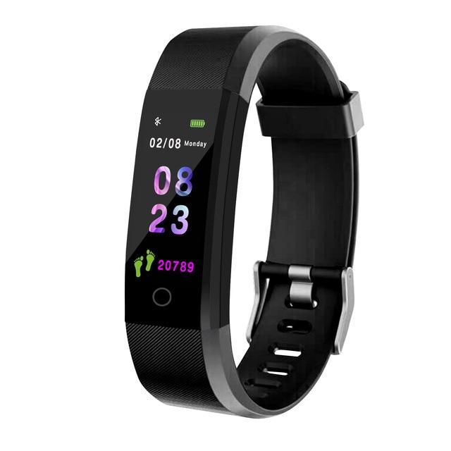 BowLift | Smart Wristband fitness tracker Watch Health Heart rate band Blood Pressure Waterproof Smart Bracelet for Men Women Smartband