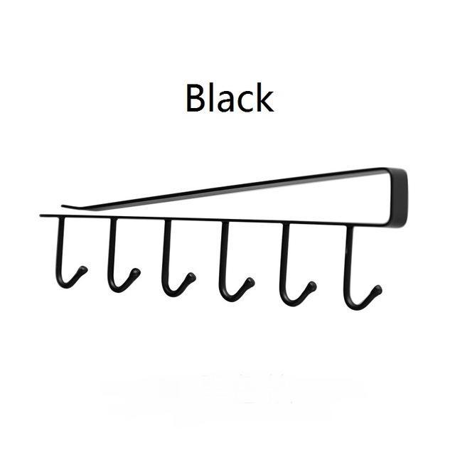 BowLift | Home seamless kitchen storage rack nail free hanging wrought iron wardrobe hook kitchen organizer ZP01261501
