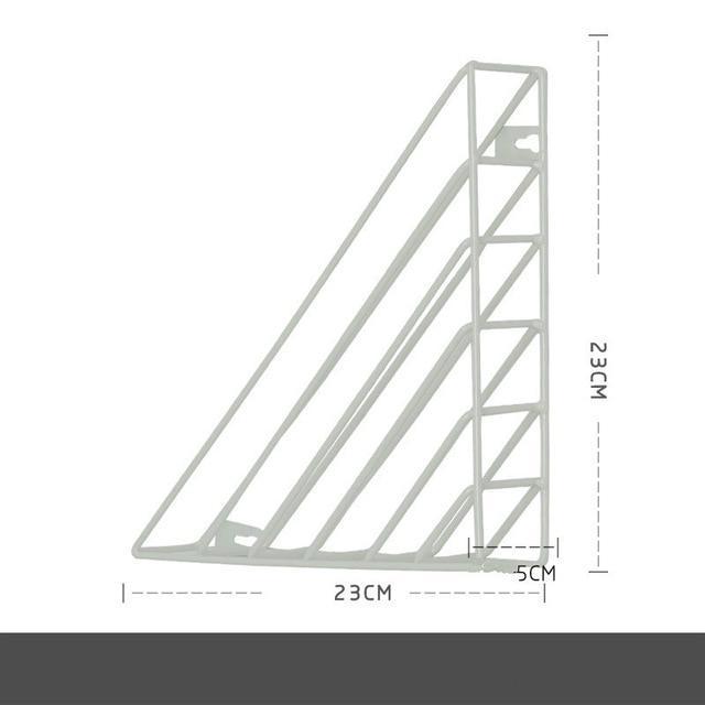 BowLift | Hanging Triangle Magazine Rack