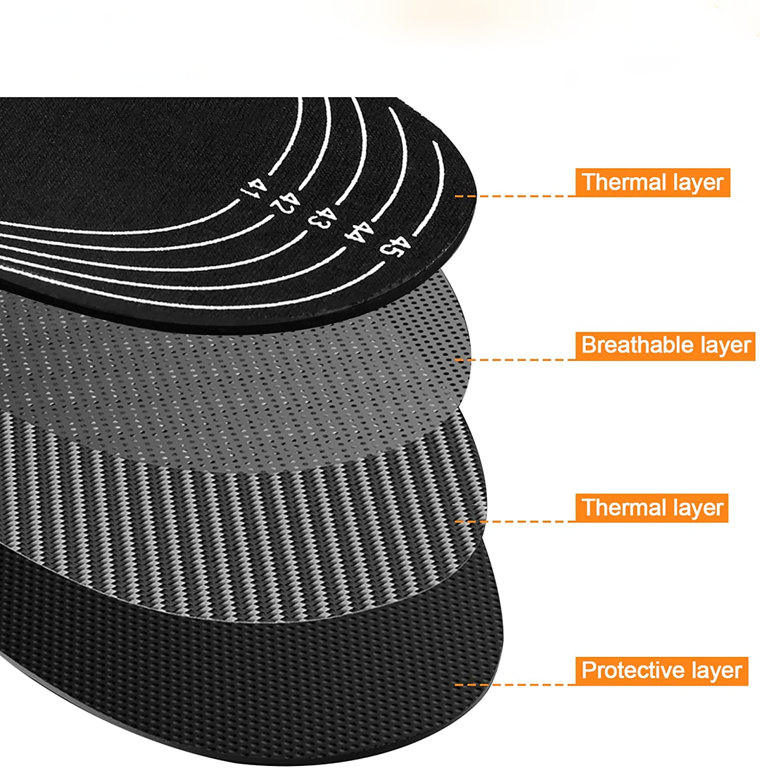BowLift | Thermal Electric Heated Foot Insoles For Shoes Boots And Hunting