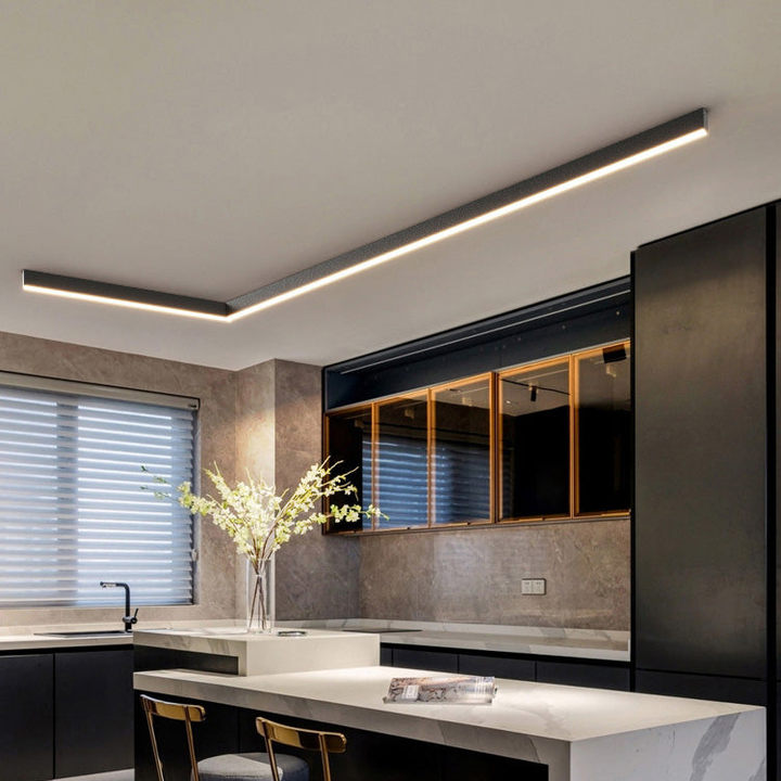 BowLift | Scandinavian LED Aluminum Ceiling Lamp
